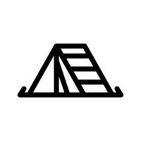 Tent Icon Vector Symbol Design Illustration