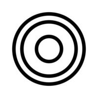 Record Button Icon Vector Symbol Design Illustration