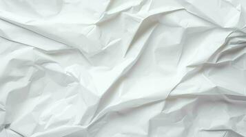 Realistic Crumpled Paper Texture. Background Texture photo