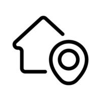 Home Icon Vector Symbol Design Illustration