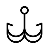 Hook Icon Vector Symbol Design Illustration