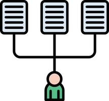 Hr Information System Vector Icon