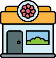 Flower Shop Vector Icon