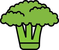 Broccoli Vector Icon