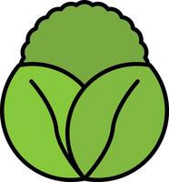 Lettuce Vector Icon