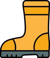 Rubber Boots Vector Icon