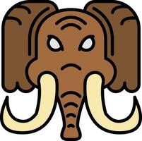 Mammoth Vector Vector Icon
