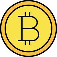 Bitcoin Vector Icon