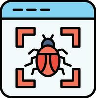 Virus Detection Vector Icon