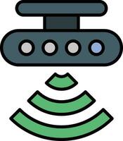 Motion Sensor Vector Icon