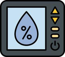 Humidity Sensor Vector Icon