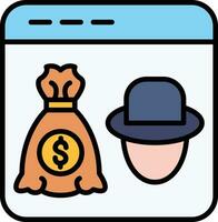 Robbery Vector Icon