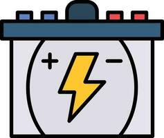 Auto Battery Vector Icon