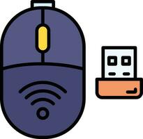 Wireless Mouse Vector Icon