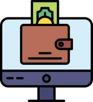 Digital Wallet Vector Icon