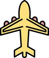 Biplane Vector Icon