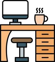 Workplace Vector Icon