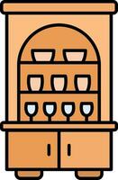 Cupboard Vector Icon