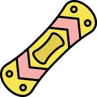 icono de vector de snowboard