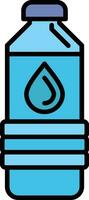 Water Bottle Vector Icon