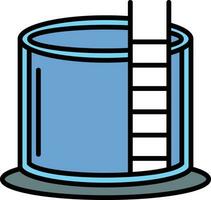 Water Tank Vector Icon