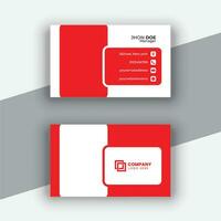 vector minimal business card design. simple modern business card template. corporate visiting card design template