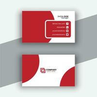 vector mínimo negocio tarjeta diseño. sencillo moderno negocio tarjeta modelo. corporativo visitando tarjeta diseño modelo