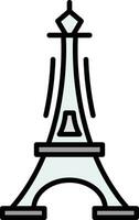 Eiffel Tower Vector Icon