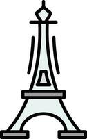 Eiffel Tower Vector Icon