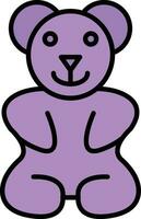 Gummy Bear Vector Icon