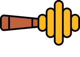 Honey Stick Vector Icon