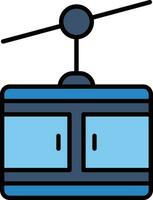 Cable Car Vector Icon