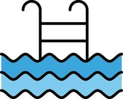 Swimming Pool Vector Icon