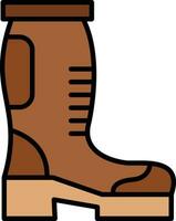 Autumn Boots Vector Icon