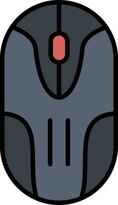Computer Mouse Vector Icon