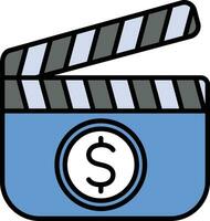 Film Budget Vector Icon