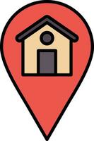 House Location Vector Icon