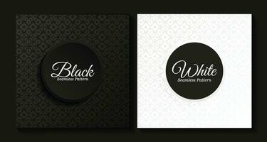 black and white pattern background vector