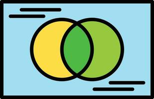 Venn Diagram Vector Icon