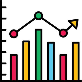 Column Chart Vector Icon