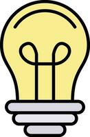 Light Bulb Vector Icon