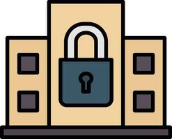Property Lock Vector Icon