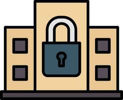 Property Lock Vector Icon