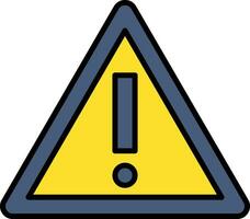 Danger Sign Vector Icon