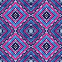 Native pattern american tribal indian ornament pattern geometric ethnic textile texture tribal aztec pattern navajo mexican fabric seamless Vector decoration fashion