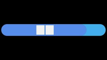 rörelse grafik av lägre tredje sportig Göra med Färg blå platt design modell 4. snabb tid mov full hd alfa kanal video