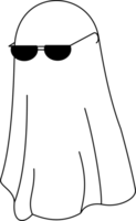 cloth Ghost. cartoon ghost. png