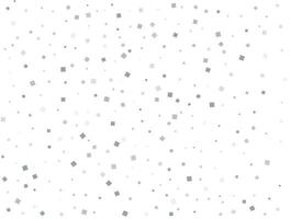 Light silver glitter confetti background. White holiday texture. vector