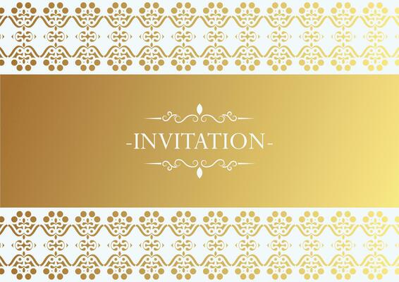 luxury invitation background style ornamental pattern