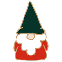 Cute Christmas cartoon design element decoration png